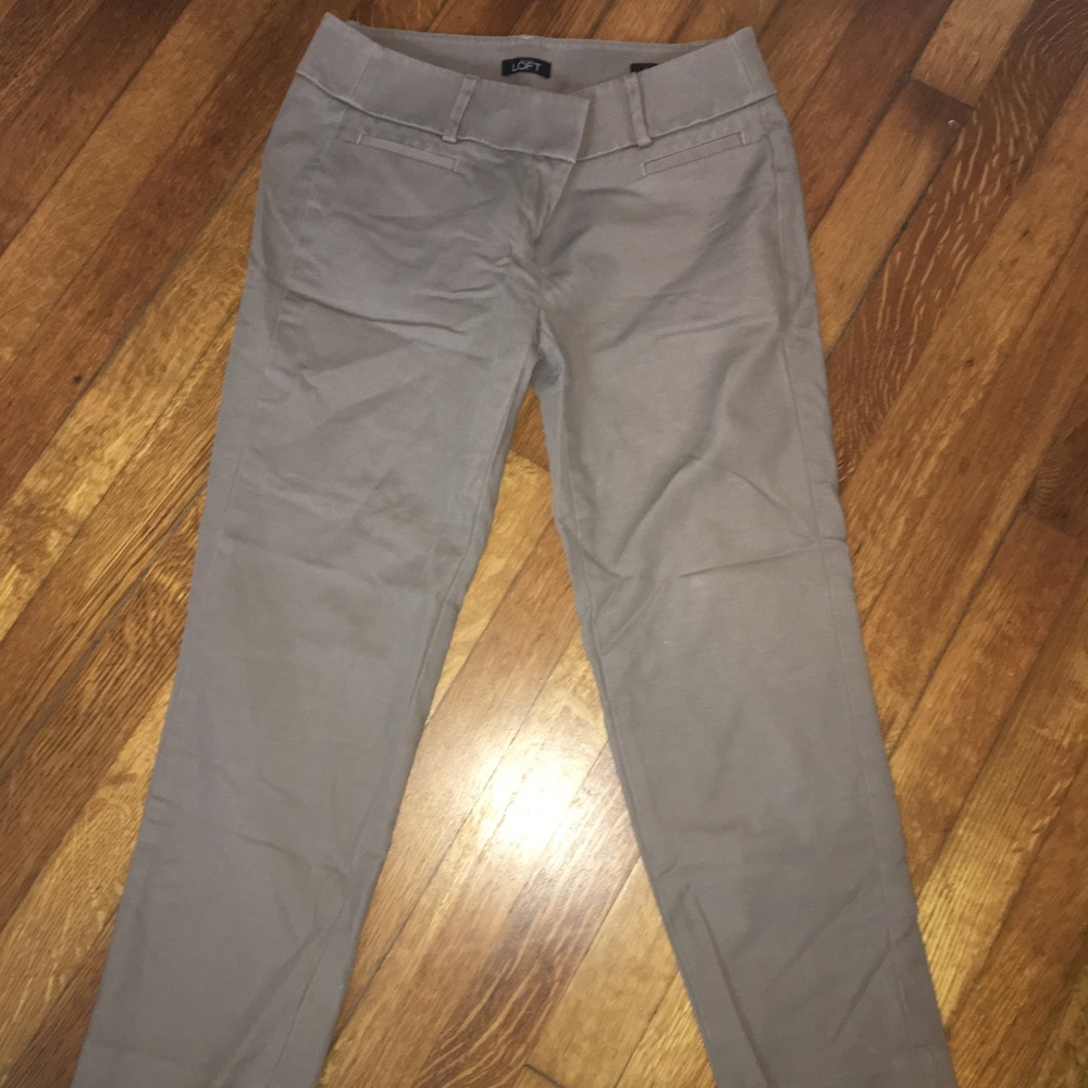 Loft Capri work pants